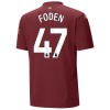 Camiseta de fútbol Manchester City Foden 47 Tercera Equipación 2024-25 - Hombre